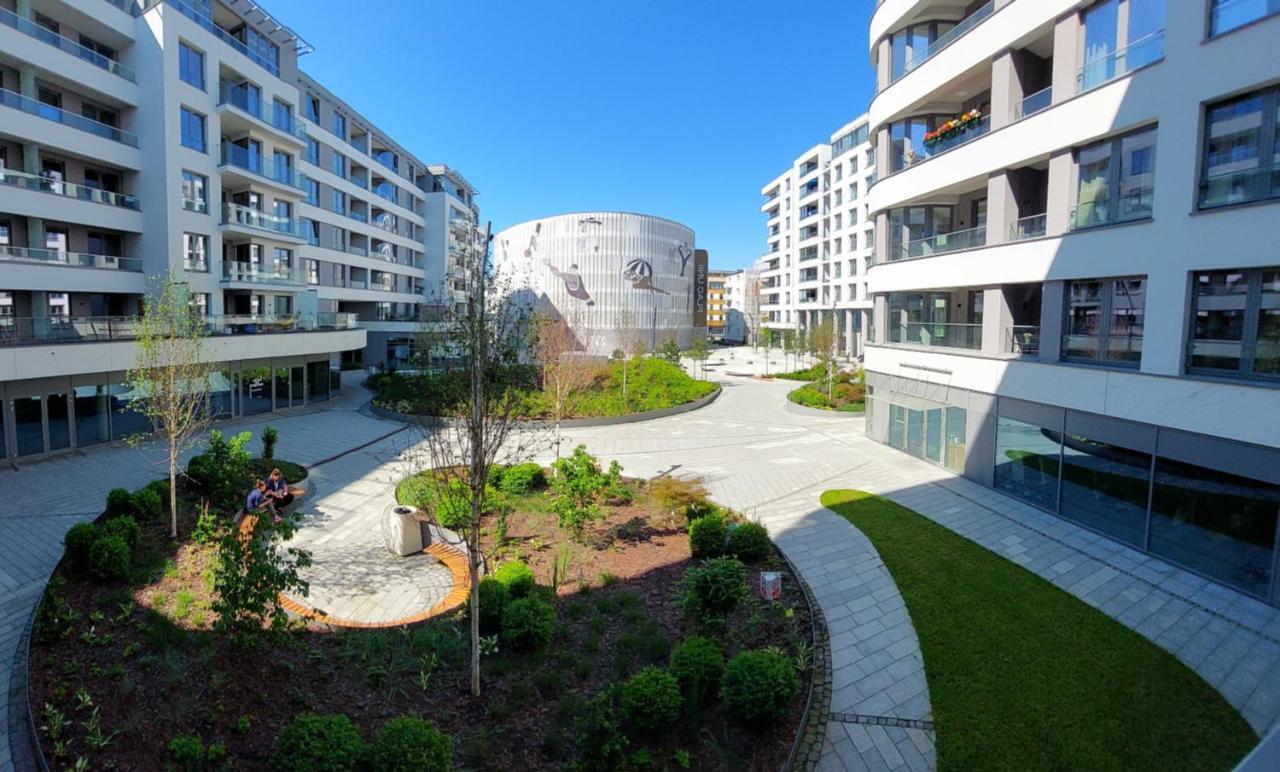 Apartament Morza Szum - Plac Unii- Parking Gdynia Buitenkant foto