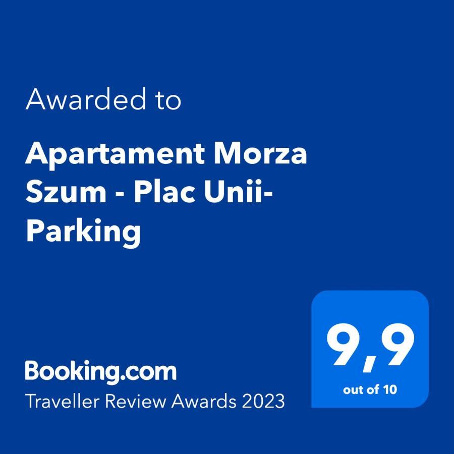 Apartament Morza Szum - Plac Unii- Parking Gdynia Buitenkant foto